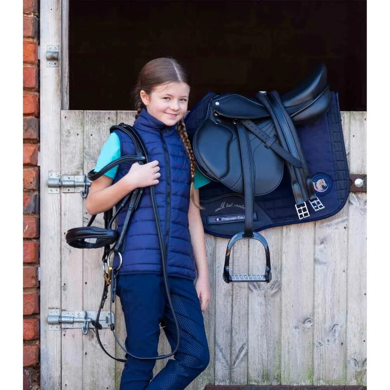 Tapis De Selle Pour Cheval Coton Premier Equine MPJ GP / Jump Plain 4 Tapis De Selle Pour Cheval Coton Premier Equine MPJ GP / Jump Plain – Image 4