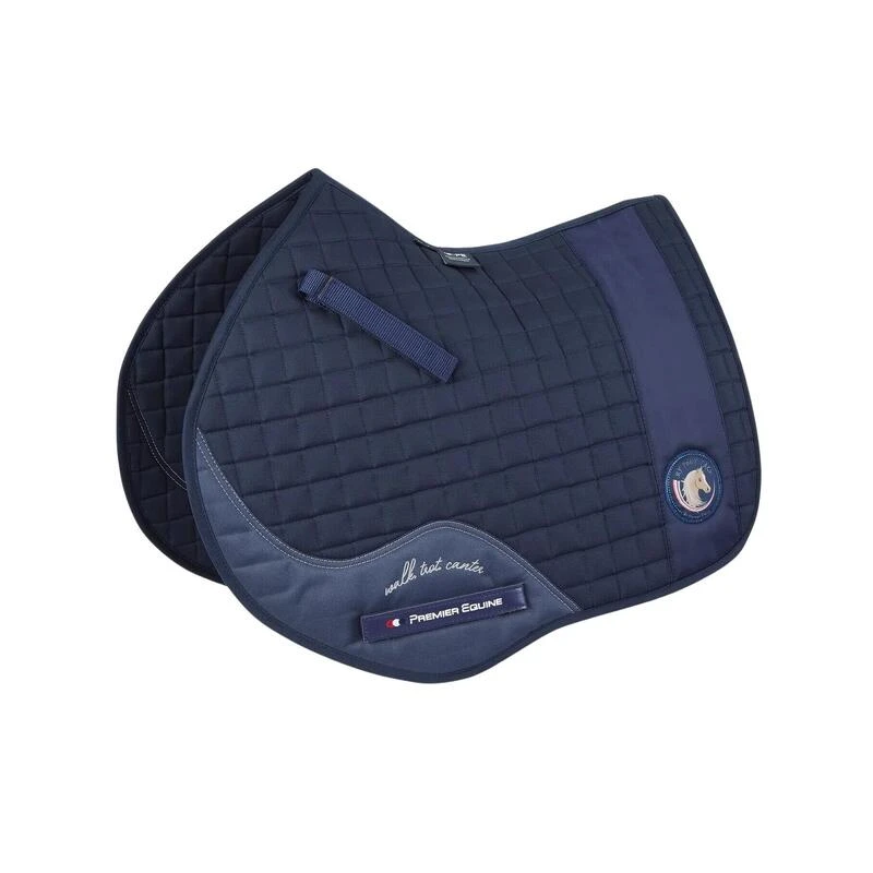Tapis De Selle Pour Cheval Coton Premier Equine MPJ GP / Jump Plain 1 Tapis De Selle Pour Cheval Coton Premier Equine MPJ GP / Jump Plain
