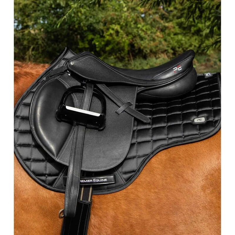 Tapis De Selle Pour Cheval Satin Premier Equine Alberta CC GP/Jump 2 Tapis De Selle Pour Cheval Satin Premier Equine Alberta CC GP/Jump – Image 2