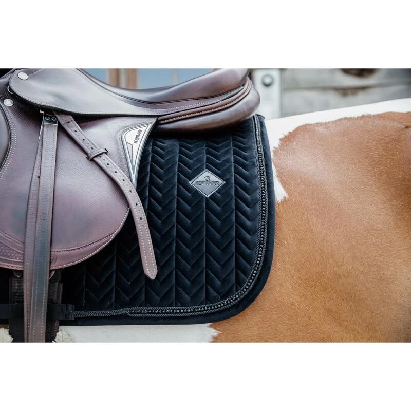 Kentucky Horsewear Tapis De Selle Velvet Pearls 2 Kentucky Horsewear Tapis De Selle Velvet Pearls – Image 2