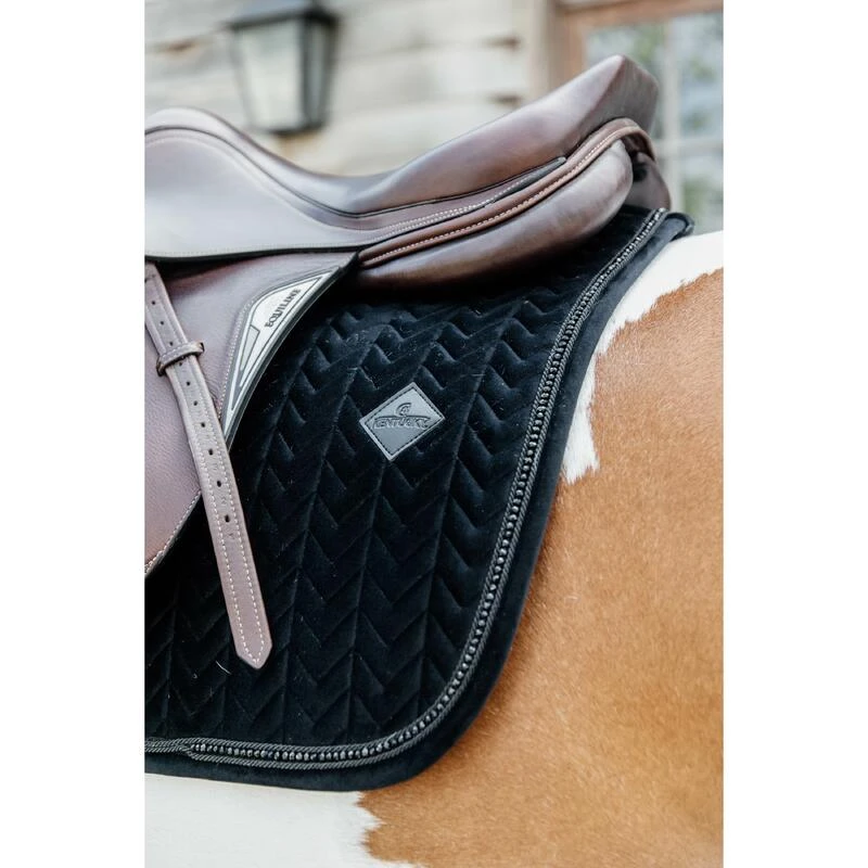 Kentucky Horsewear Tapis De Selle Velvet Pearls 3 Kentucky Horsewear Tapis De Selle Velvet Pearls – Image 3