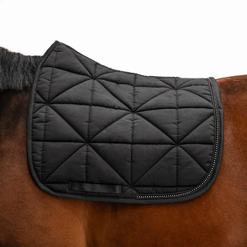 TAPIS DRESSAGE CHEVAL NOIR 500 1 TAPIS DRESSAGE CHEVAL NOIR 500