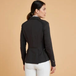 Veste Concours équitation Femme Noir 900 -Fournitures Équestres Magasin veste concours equitation femme noir 900 3