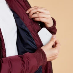 Veste équitation Chaude Enfant - 500 Bordeaux -Fournitures Équestres Magasin veste equitation chaude enfant 500 bordeaux 6