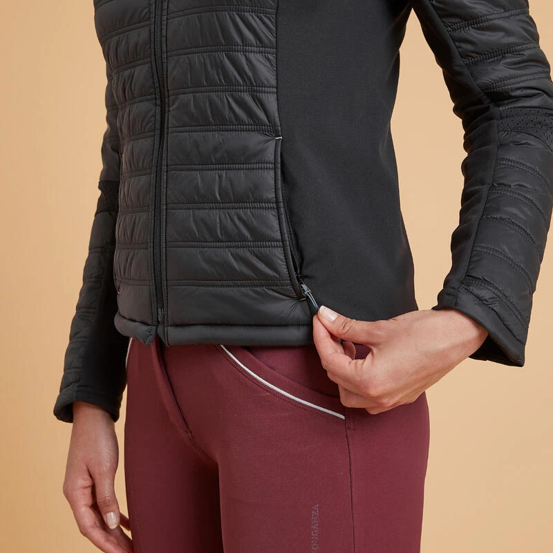 Veste équitation Femme Noir 900 8 Veste équitation Femme Noir 900 – Image 8