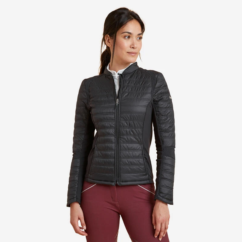 Veste équitation Femme Noir 900 1 Veste équitation Femme Noir 900