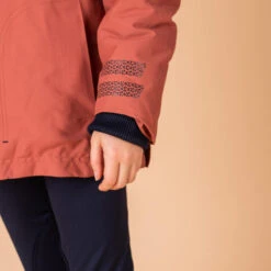 Veste équitation Imperméable Et Chaude Enfant - 500 Terracotta -Fournitures Équestres Magasin veste equitation impermeable et chaude enfant 500 terracotta 5