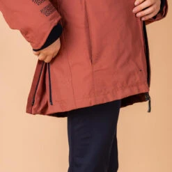 Veste équitation Imperméable Et Chaude Enfant - 500 Terracotta -Fournitures Équestres Magasin veste equitation impermeable et chaude enfant 500 terracotta 6